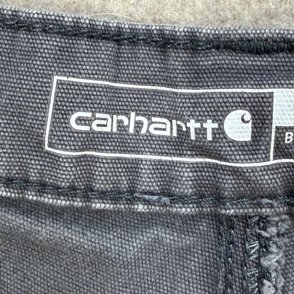 Carhartt Pants Mens 31x30 Rugged Flex Straight Fit Gray Workwear Gorpcore 102821 - Picture 9 of 13